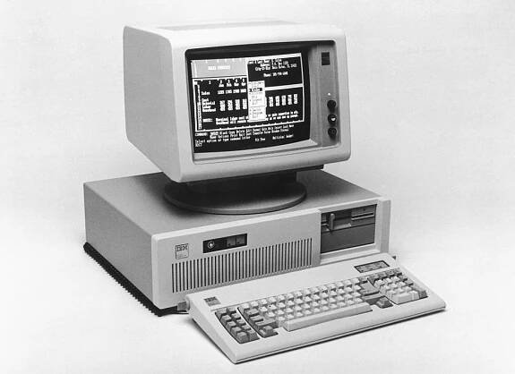 An IBM Personal Computer AT