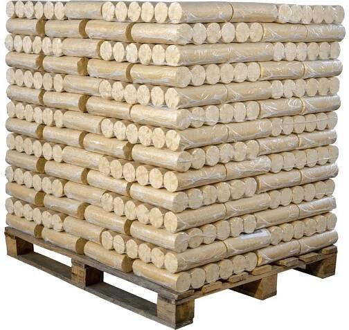 DŘEVĚNÉ BRIKETY SPECIAL - paleta 960 kg