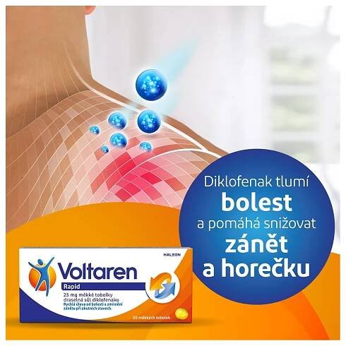 Voltaren Rapid 25 mg 20 tobolek
