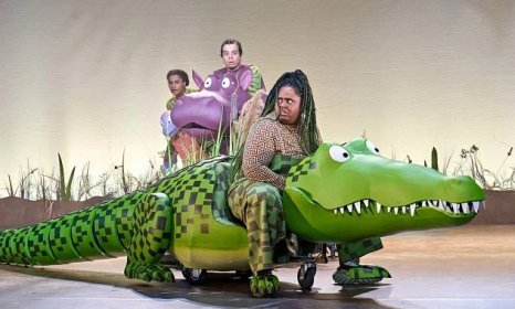The Enormous Crocodile review – Roald Dahl’s dastardly reptile stalks the stage