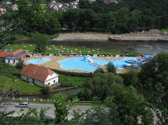 Koupaliště Hluboká nad Vltavou foto 2