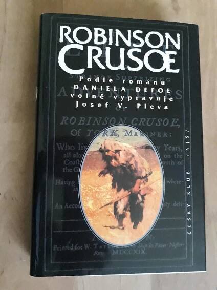 Daniel Defoe: Robinson Crusoe, ilustrace (kresby) Z. Burian - Knihy a časopisy