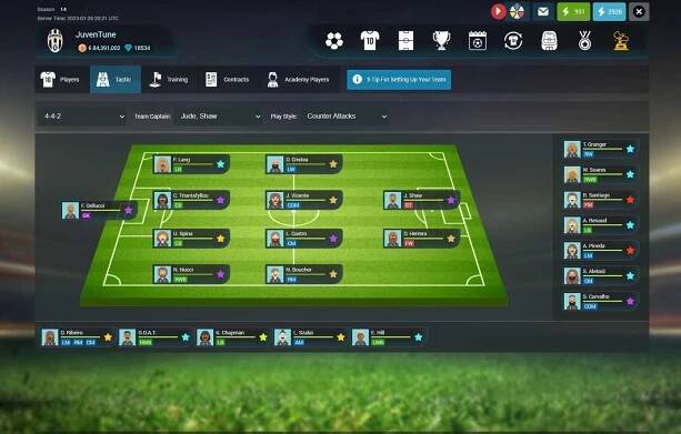Set up the Best Tactics