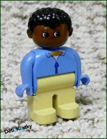 Lego® Duplo® Figurka Černoušek v Modrém