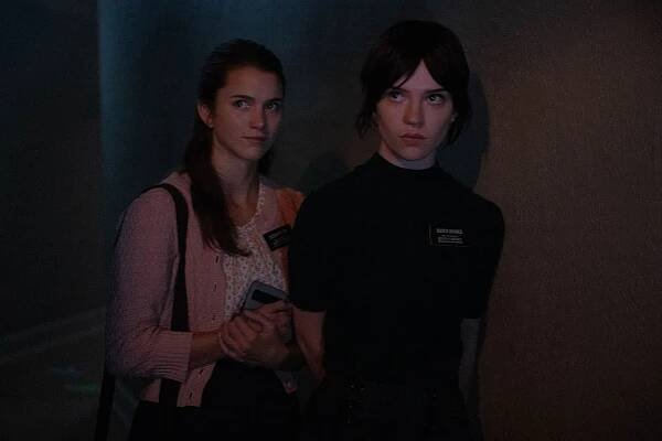 Chloe East and Sophie Thatcher in Heretik (2024)