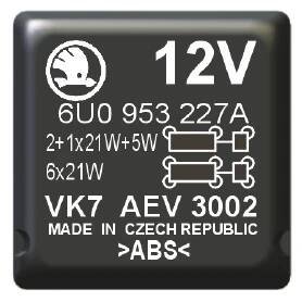 Přerušovač směrových světel 12V – blinkr AEV 3002