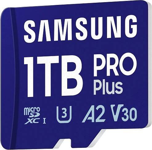 Samsung MicroSDXC 1TB PRO Plus + SD adaptér (2023)
