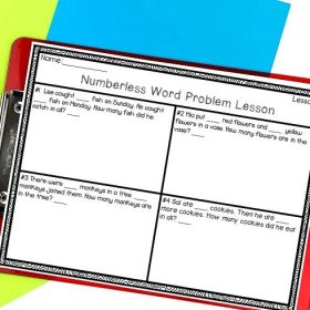 Numberless Word Problems: 3 Things Teachers Need to Know - Foreman Fun Math Ideas