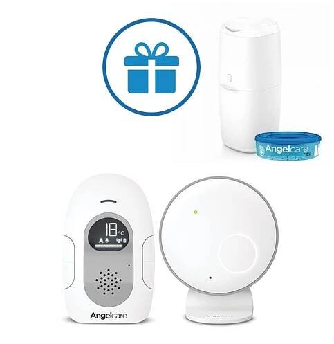 ANGELCARE AC110 Audio chůvička + koš na pleny Classic + 1 kazeta