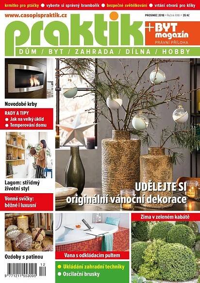 Časopis PRAKTIK & příloha Byt magazín 12/2018