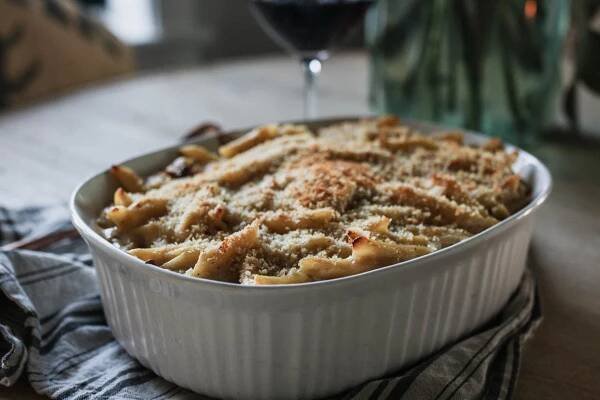 cauliflower mac and cheese - Abigail Albers