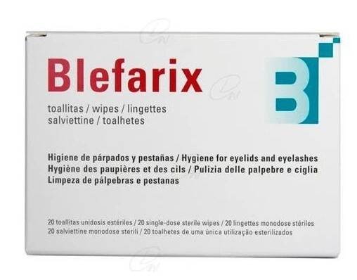 BLEFARIX TOALLITAS 20 UN