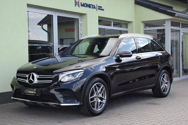 Bazar: prodej Mercedes-Benz GLC SUV 220D AMG 4MATIC 120kW automat, ojeté, nafta, rok 2018, barva černá - Portál řidiče