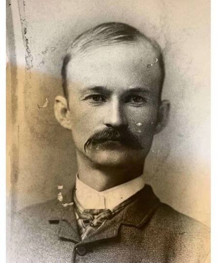 John Moses Browning circa 1890, as he neared the height of his creative powers. Courtesy of Weber State University, Stewart Library, Special Collections