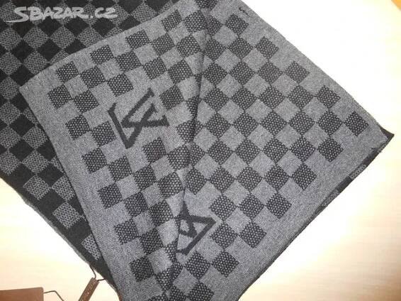 Louis Vuitton šátek Shawl Scarf, Dámská pánský šál