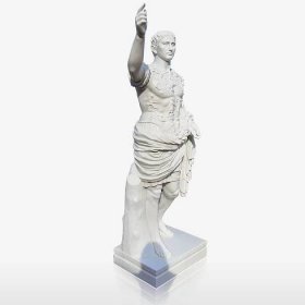 Vlastní římská přírodní mramorová socha Julia Augusta