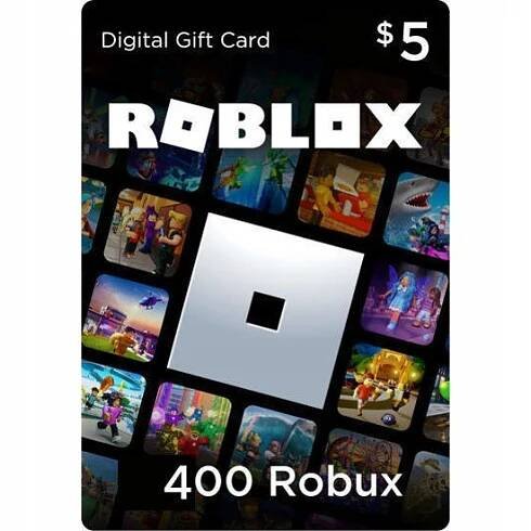 ROBUX ROBLOX DÁRKOVÝ KÓD GIFTCARD 400RS