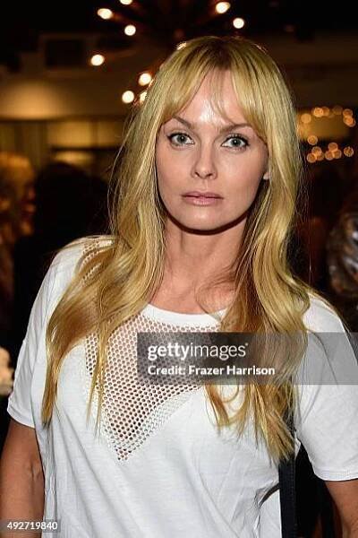 Actress Izabella Scorupco attends the Anine Bing Celebrates Los Angeles Flagship Opening at Anine Bing Boutique on October 14, 2015 in Los Angeles,...