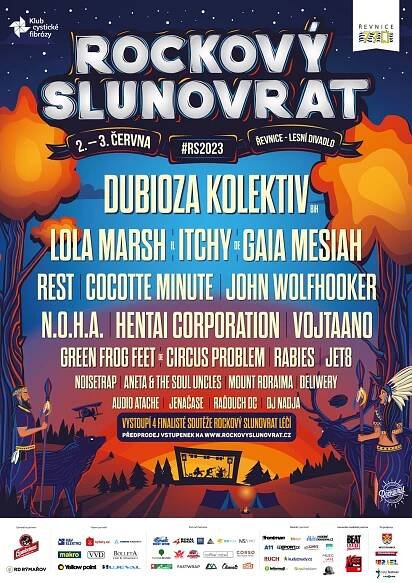 Program Rockového Slunovratu 2023 je kompletní. Dorazí Lola Marsh i Dubioza Kolektiv