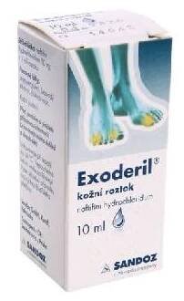 Exoderil 10mg/ml kožní roztok 10 ml
