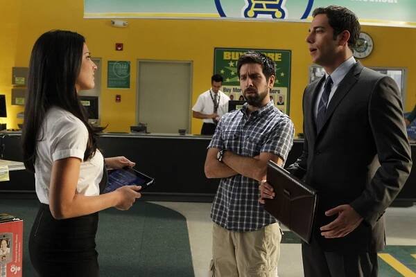 Chuck - Chuck a výročí - Z filmu - Joshua Gomez, Zachary Levi