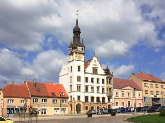 Hustopeče - historické centrum města