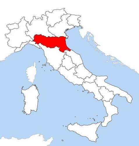 Emilia-Romagna – Cesty Itálií