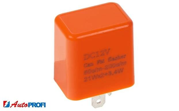 46049 Přerušovač blinkrů LED, 12V, nastavitelná frekvence, pro motocykly