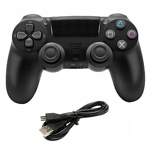 BEZDRÁTOVÝ OVLADAČ PRO PS4 PAD DOUBLESCHOCK VIBRACE NOVÝ