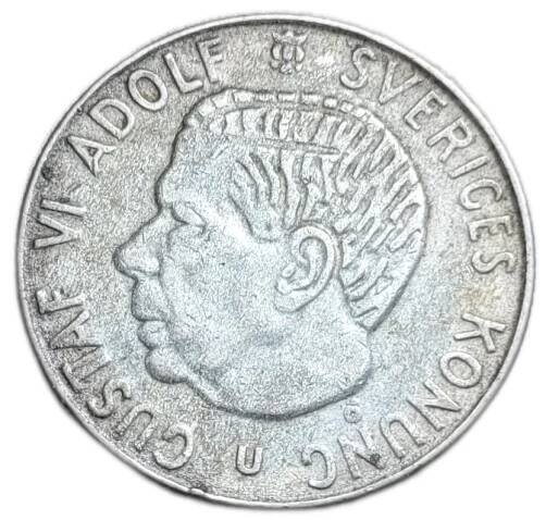 ✅Švédsko 1 koruna 1968 - Král Gustav VI. Adolf (1950 - 1973) - Numismatika