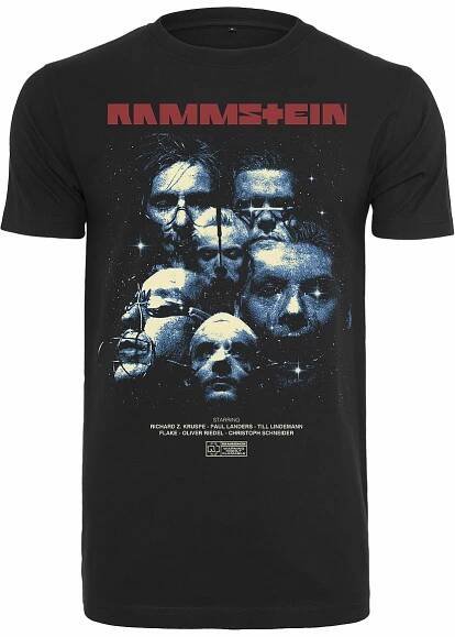 Rammstein tričko, Sehnsucht Movie Black, pánské