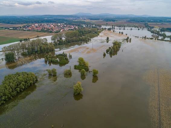 Hrozba povodní ochromila také Břeclavsko. Svou sílu ukázaly Dyje i Morava