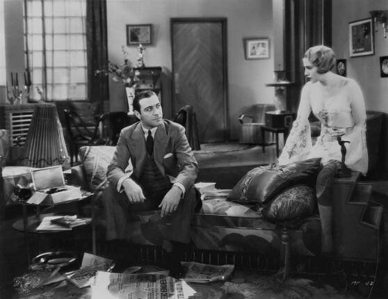 The Maltese Falcon - Z filmu - Ricardo Cortez, Bebe Daniels