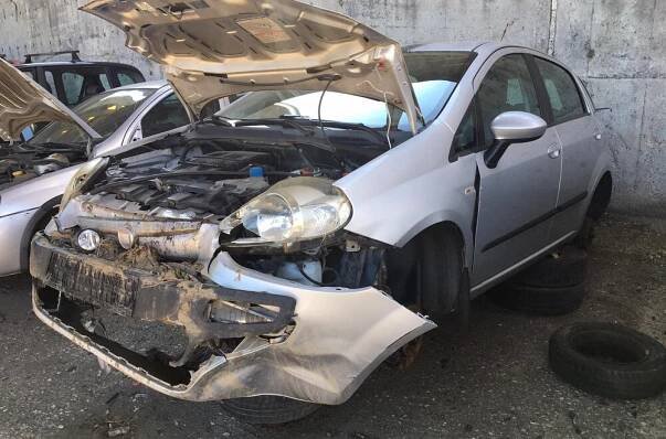 Fiat Punto 2012 na náhradní díly • Autovrakoviště Tečovice