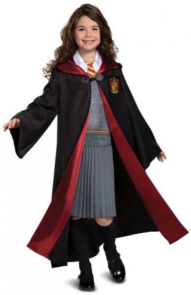 Harry Potter Girl's Deluxe Hermione Costume | Harry Potter Halloween Costumes