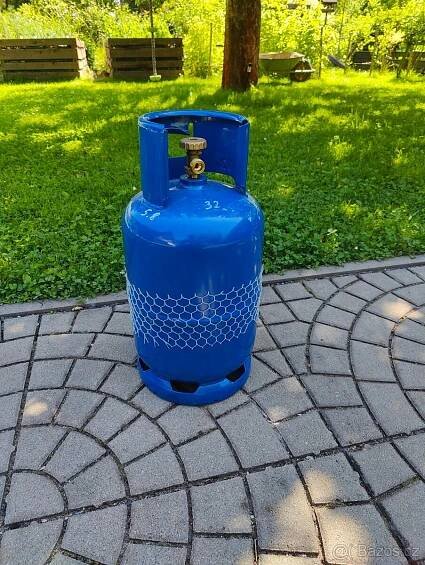Plná 5kg propan-butanová láhev - Ústí nad Orlicí