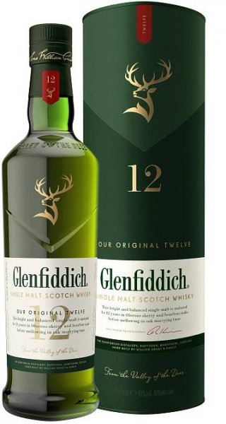 Glenfiddich 12yo 40% 0,7l