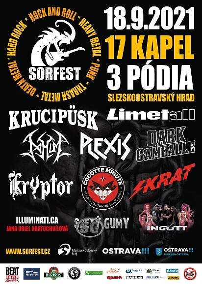 18.9. Sorfest 2021 - Slezkoostravský hrad | Rádio BEAT: První bigbít u nás