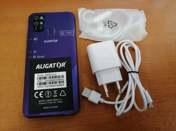 Telefon ALIGATOR S6500 Duo Crystal 32GB Purple 2090 Kč