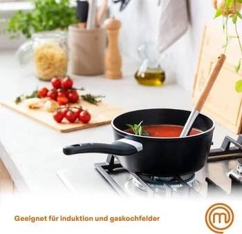 Malý hrnec MasterChef, indukční hrnec, žáruvzdorná rukojeť, vhodný do myčky nádobí, pánve vhodné