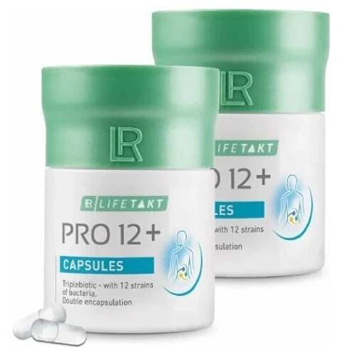 LR Pro 12+ Probiotika 2 x 30 kapslí