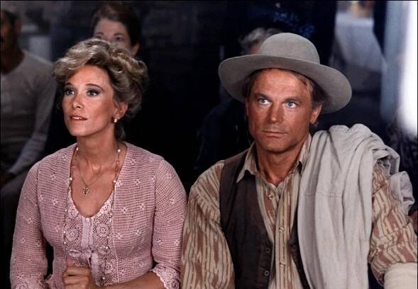 Nancy Morgan, Terence Hill - Šťastný Luke - Z filmu