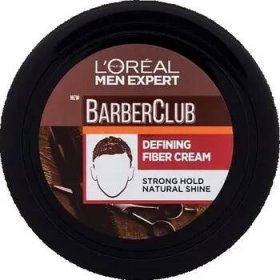 Krém na vlasy L'Oréal Paris Men Expert Barber Club Defining Fiber Cream, 75 ml