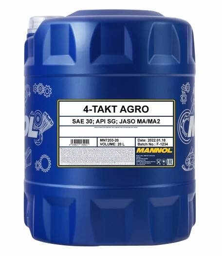 MANNOL 4-Takt Agro SAE 30