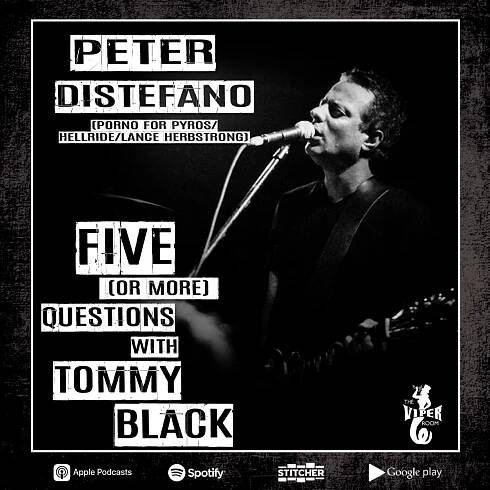 34. Peter DiStefano (Porno for Pyros and Lance Herbstrong)