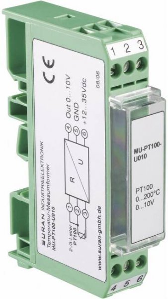 Enda MU-PT100-I420-0/200 Převodník teploty pro PT100 MU-PT100-I420-0/200