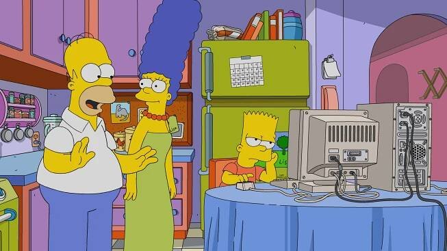 Simpsonovi - Nebezpečná hra - Z filmu