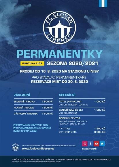 Permanentky 2020/2021
