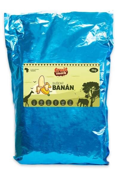 Sušený Banán 3kg