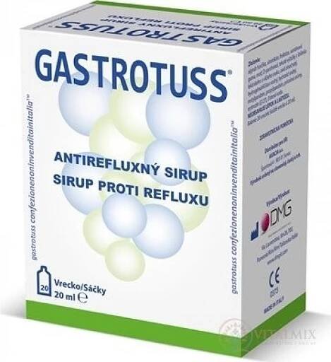 Gastrotuss Sirup sáčky 20 x 20 ml
